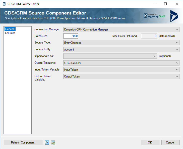 CRM Source EntityChanges