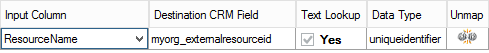 Mapping of Second CRM Lookup Field