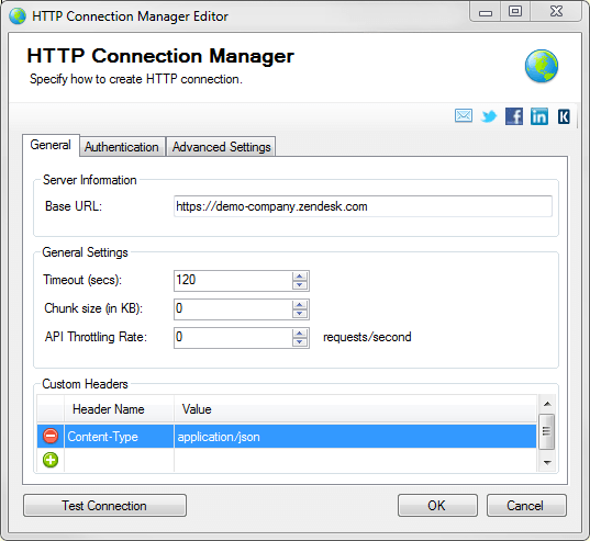 SSIS REST API Connection Manager
