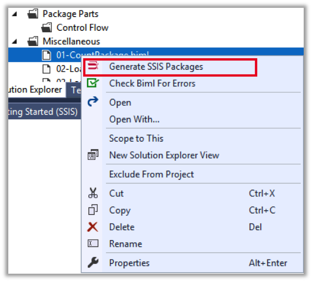 bimlscript to generate ssis packages