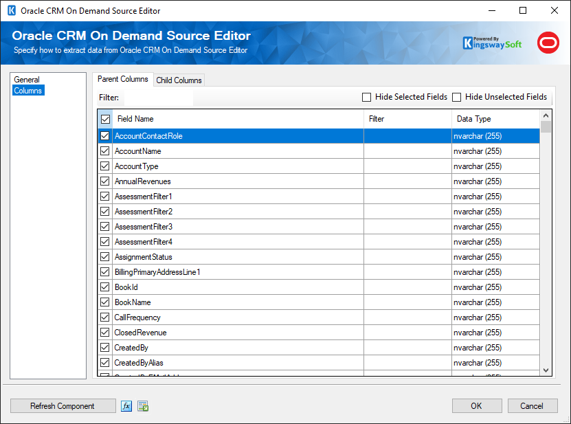 Oracle CRM Source Editor