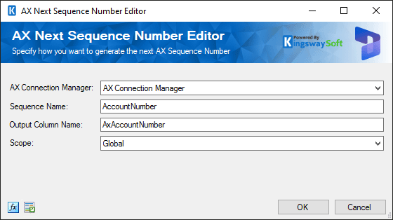 AX Nex Sequence Number Editor