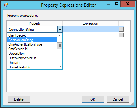 Property Expression Editor
