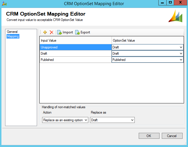 SSIS OptionSet Mapping Component
