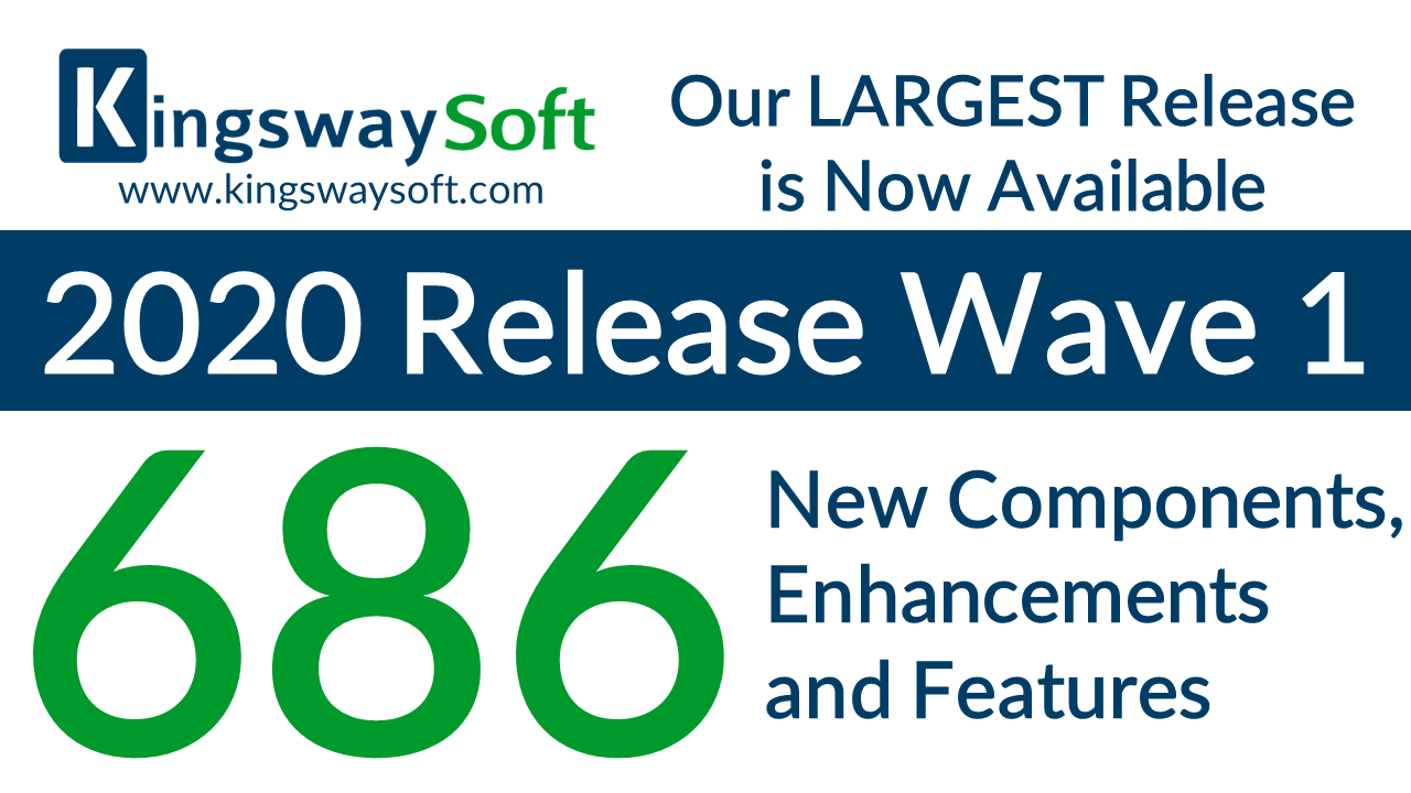 KingswaySoft 2020 Release Wave 1 Now Available