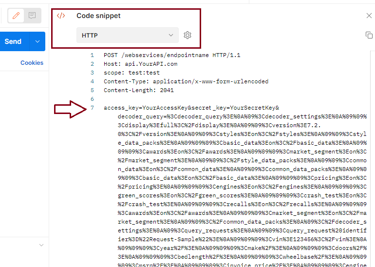 Working with Form-Urlencoded Request Body Using KingswaySoft