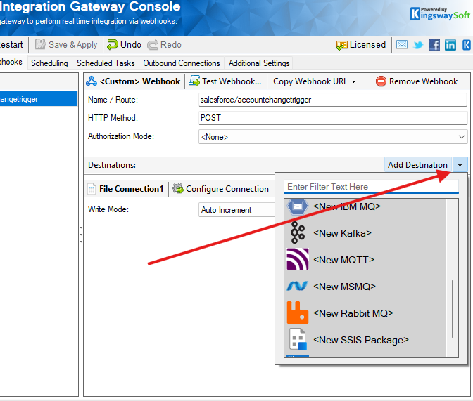Real‑Time Integration Using Salesforce Outbound Messages