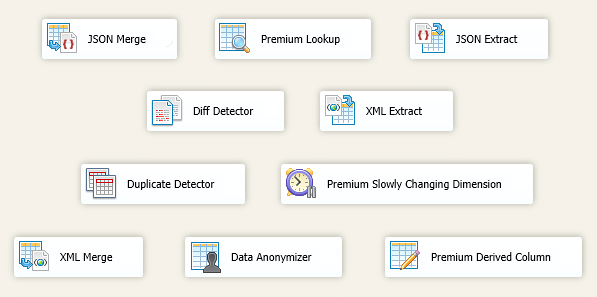 SSIS advanced transformations