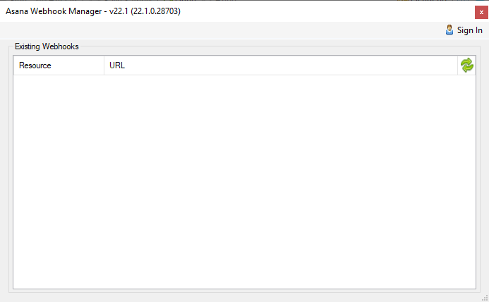 Help Manual - Configuring Asana Inbound Webhooks