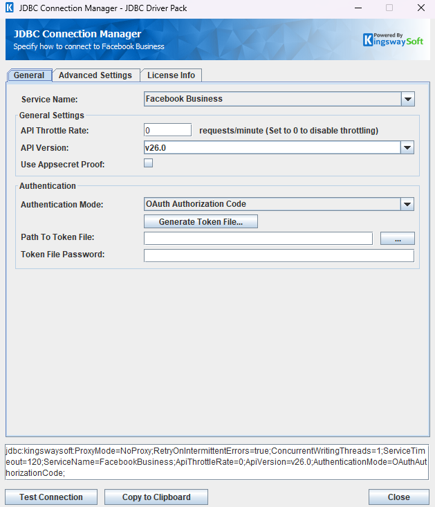 Facebook Business Connection Manager - General