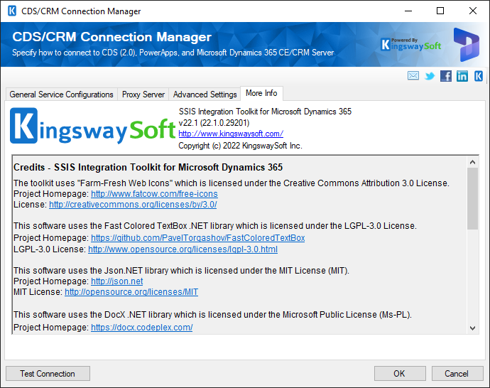 CRM Connection Manager