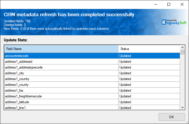 Refresh Metadata