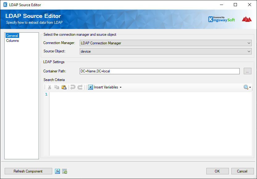Help Manual - LDAP Source component