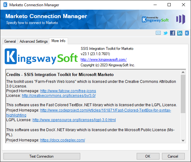 Marketo Connection Manager