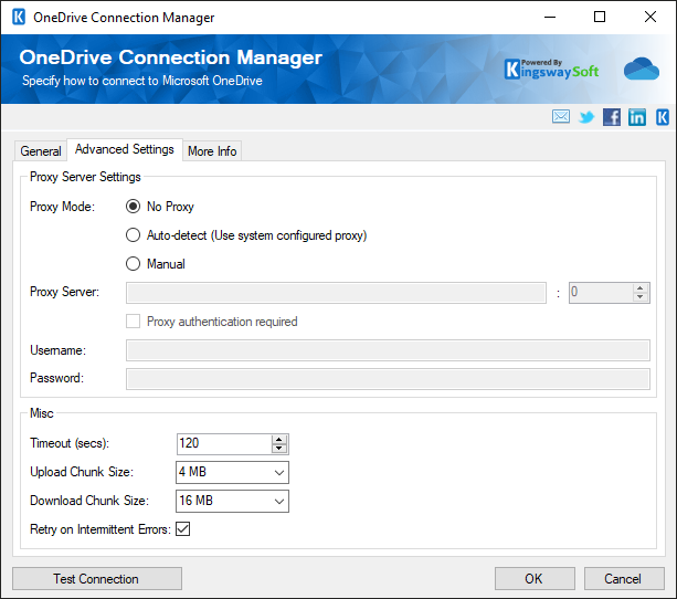 OneDrive Connection Manager