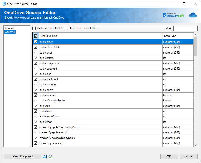 OneDrive Source Editor