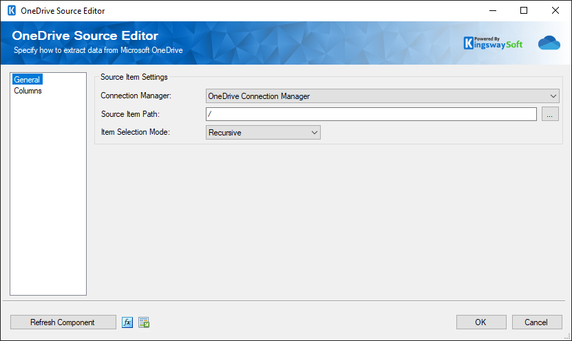 OneDrive Source Editor