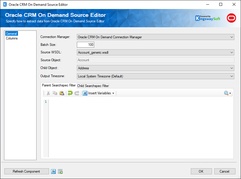 Oracle CRM Source Editor