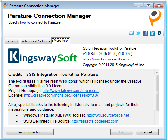 More Info - Parature Connection Manager