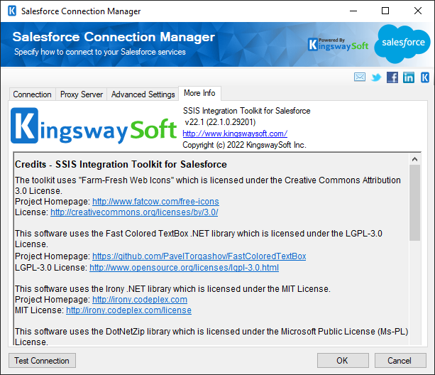 Salesfoce Connection Manager