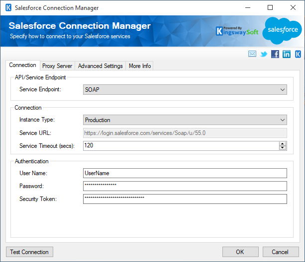 Salesfoce Connection Manager