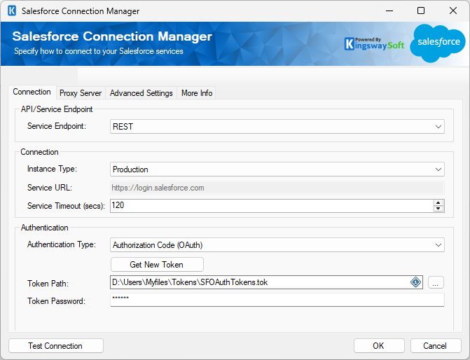 Salesfoce Connection Manager