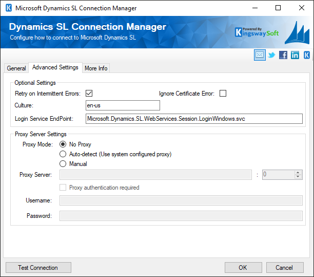 SL Connection Manager