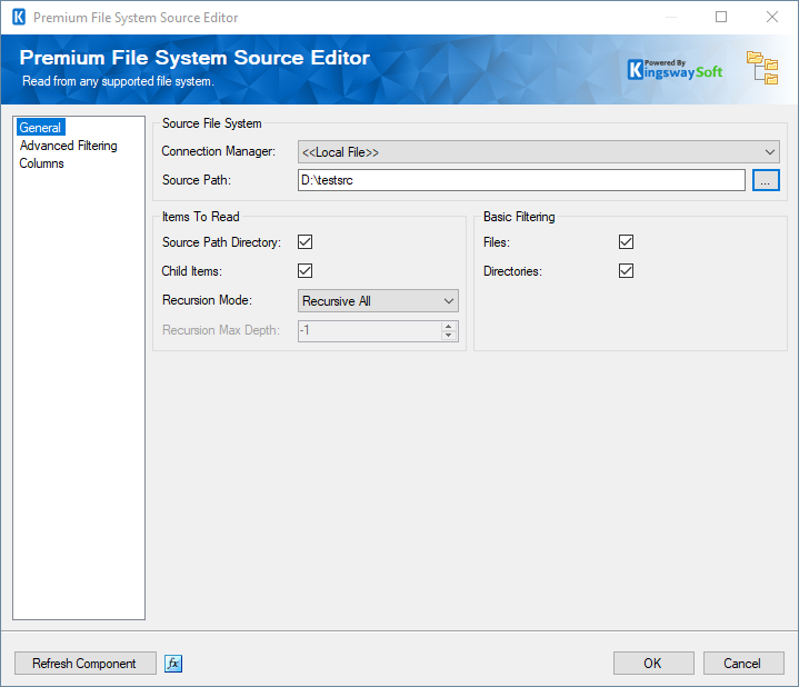 Premium File System Source Editor