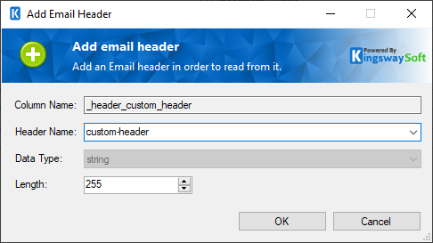 Add Email Header