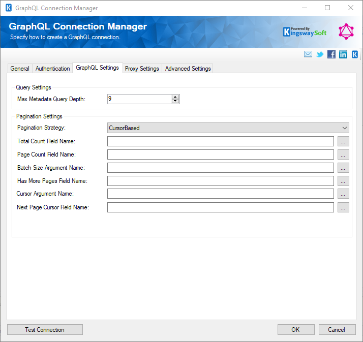 Help Manual - GraphQL Connection Manager - KingswaySoft