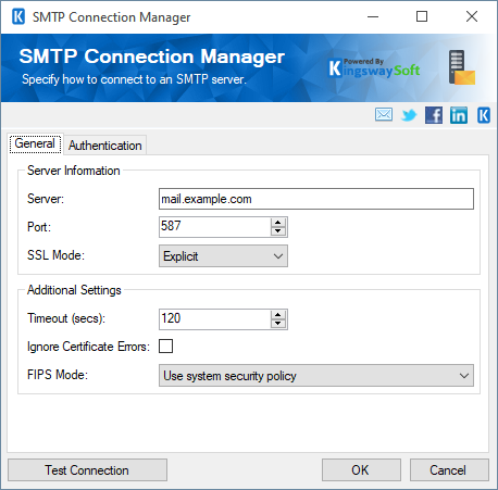 SMTP Connection Manager