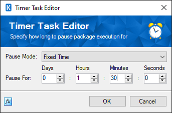 SSIS Timer Task Component