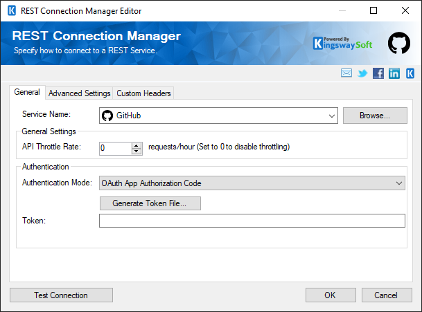 Help Manual - GitHub Connection Manager - KingswaySoft