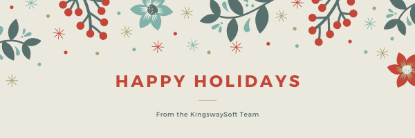Happy Holidays 2020 from KingswaySoft Team