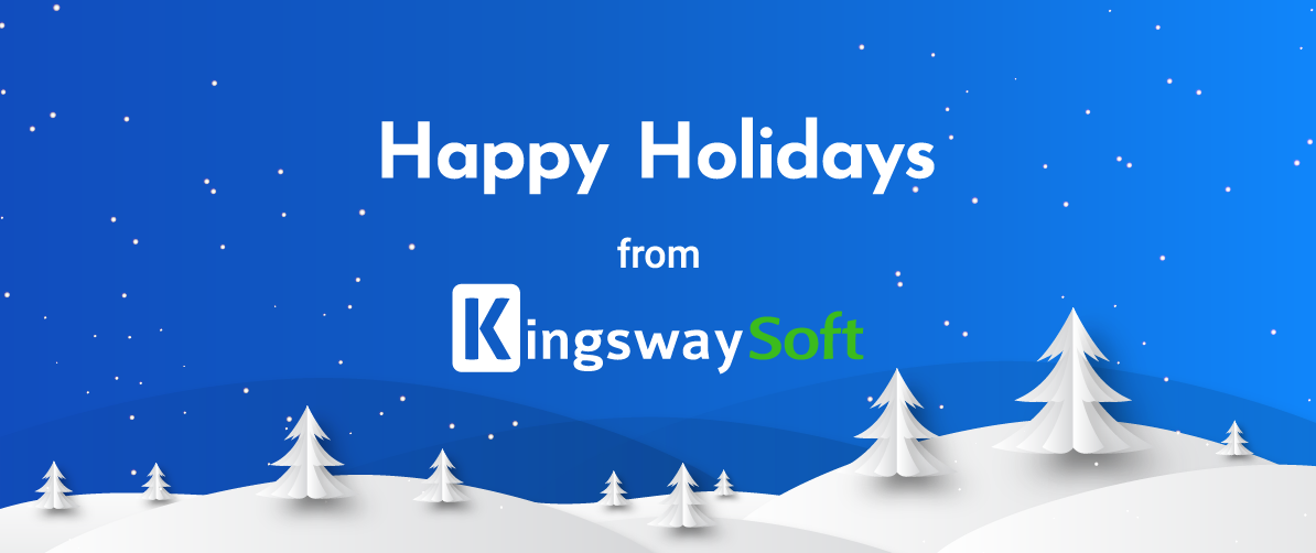 Happy Holidays 2021 from KingswaySoft Team