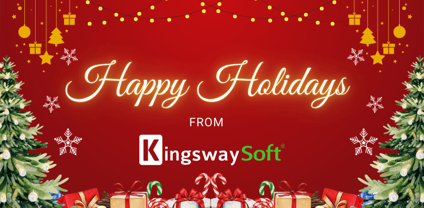 Happy Holidays 2025 from KingswaySoft Team