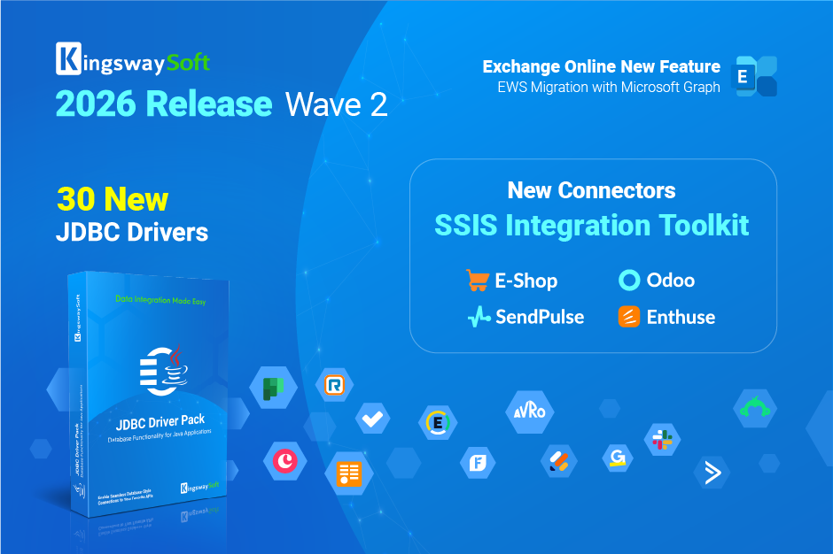 KingswaySoft 2026 Release Wave 2