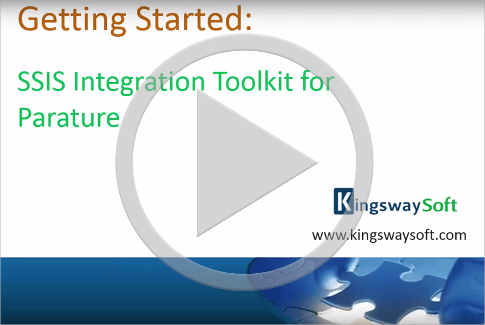 Youtube Video - Getting started with the SSIS Integration Toolkit for Parature