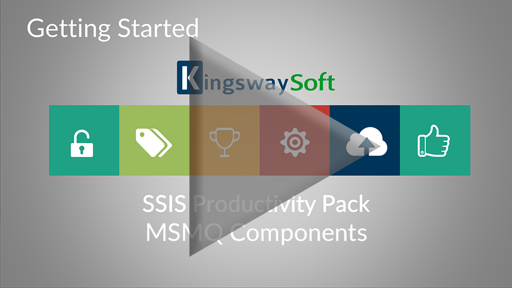 Youtube Video - Getting started with SSIS Productivity Pack - MSMQ