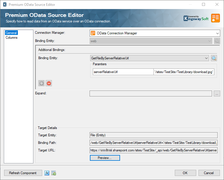 Image 012 - OData Source Unbound function