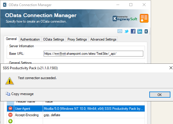 Image 007 - SharePoint OData Connection Manager Test Connection