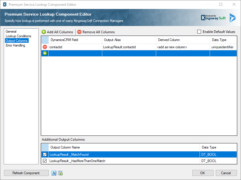 Image 003 - PSL Output Columns