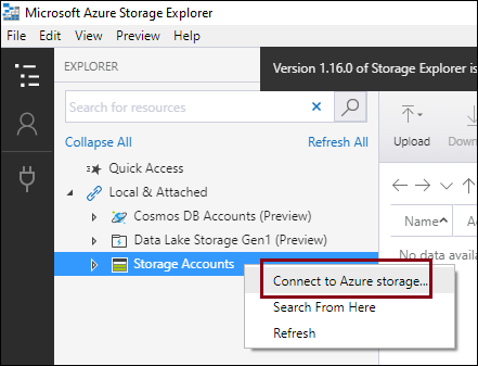 Azure Storage Explorer