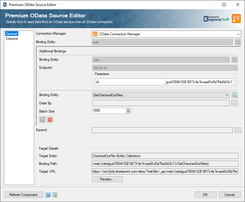 Image 011 - OData Source bound function