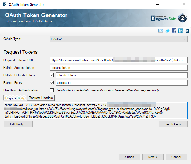 Image 004 - Graph OAuth Request Token