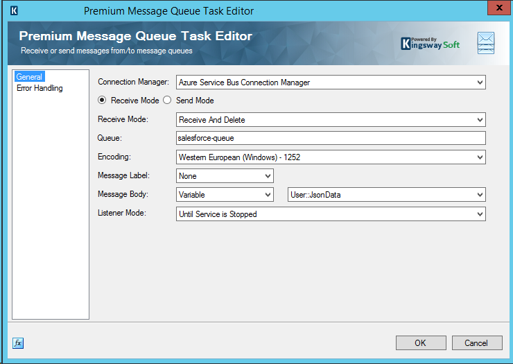 Capture Real-Time Changes in SSIS - Premium Message Queue Task