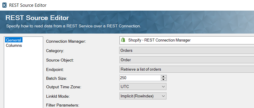 Shopify REST Connection Manager